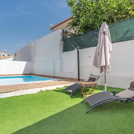 Casa Individual Con Piscina Y Barbacoa Visitar Granada Apartment Huetor Vega